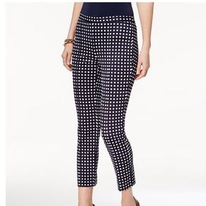 Michael Kors gingham Ankle Pant